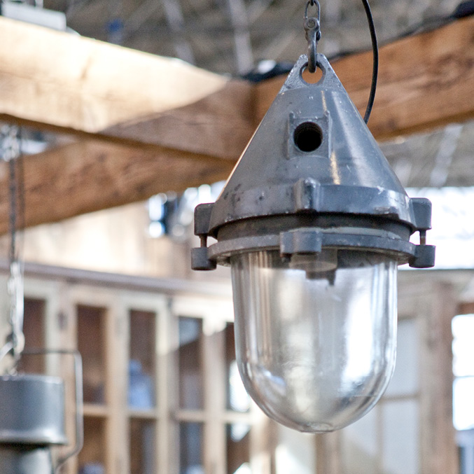 Kazernelampen lamp oude lampen industriële lampen
