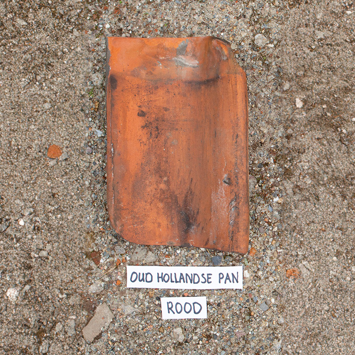 Oud Hollandse rode dakpannen dakpan oudebouwmaterialen