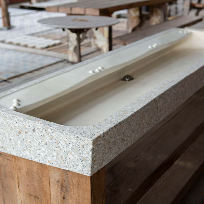 Horecameubels hergebruik eyecatcher oud hout