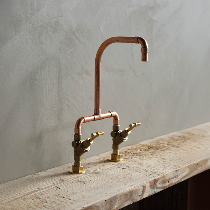 mengkraan koperen kraan badkamer keuken waterkraan