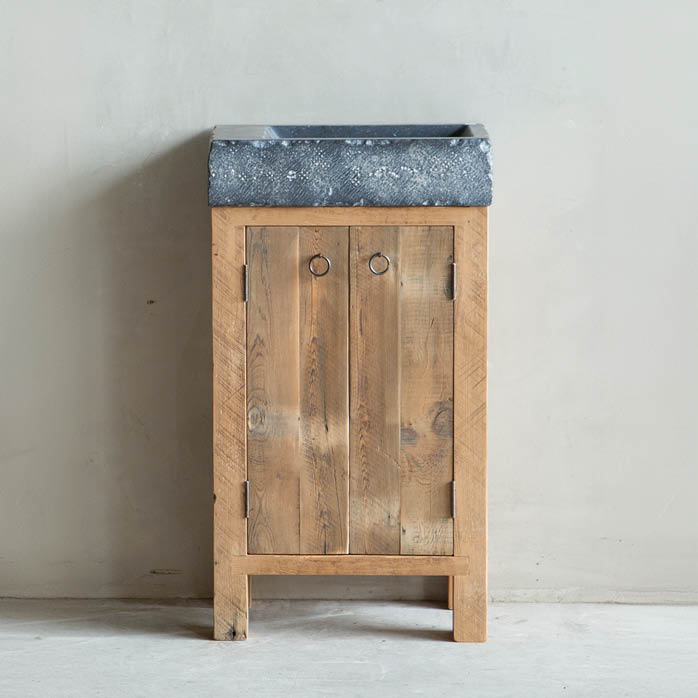 toiletmeubel oregonpine oud hout jan van ijken