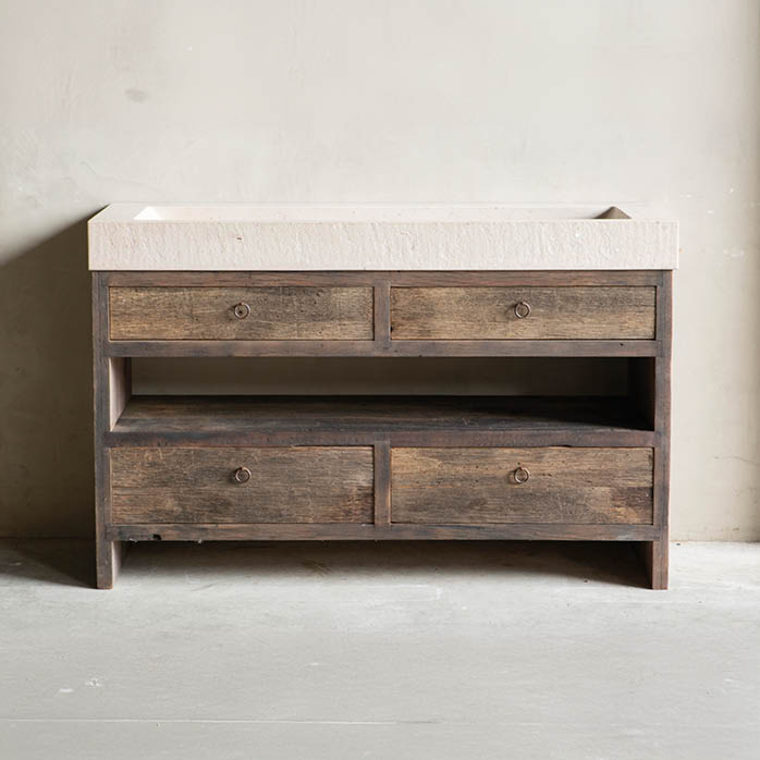 badkamermeubels wagon hardhout wagondelen badkamermeubel ladekast wastafelmeubel hout