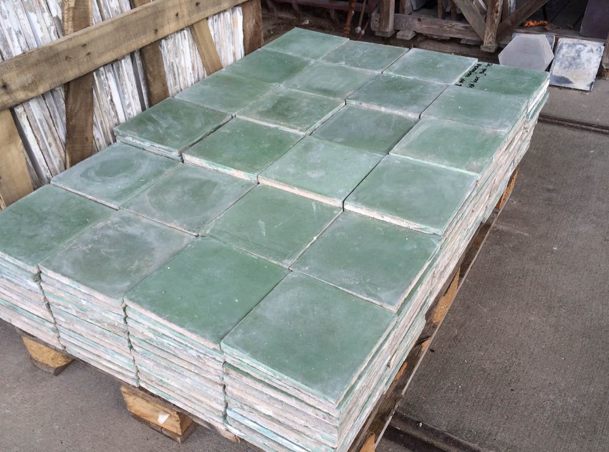 vloertegels-groen-20×20-cementtegels-oude-bouwmaterialen-001 Franse cementtegels - groen genuanceerd