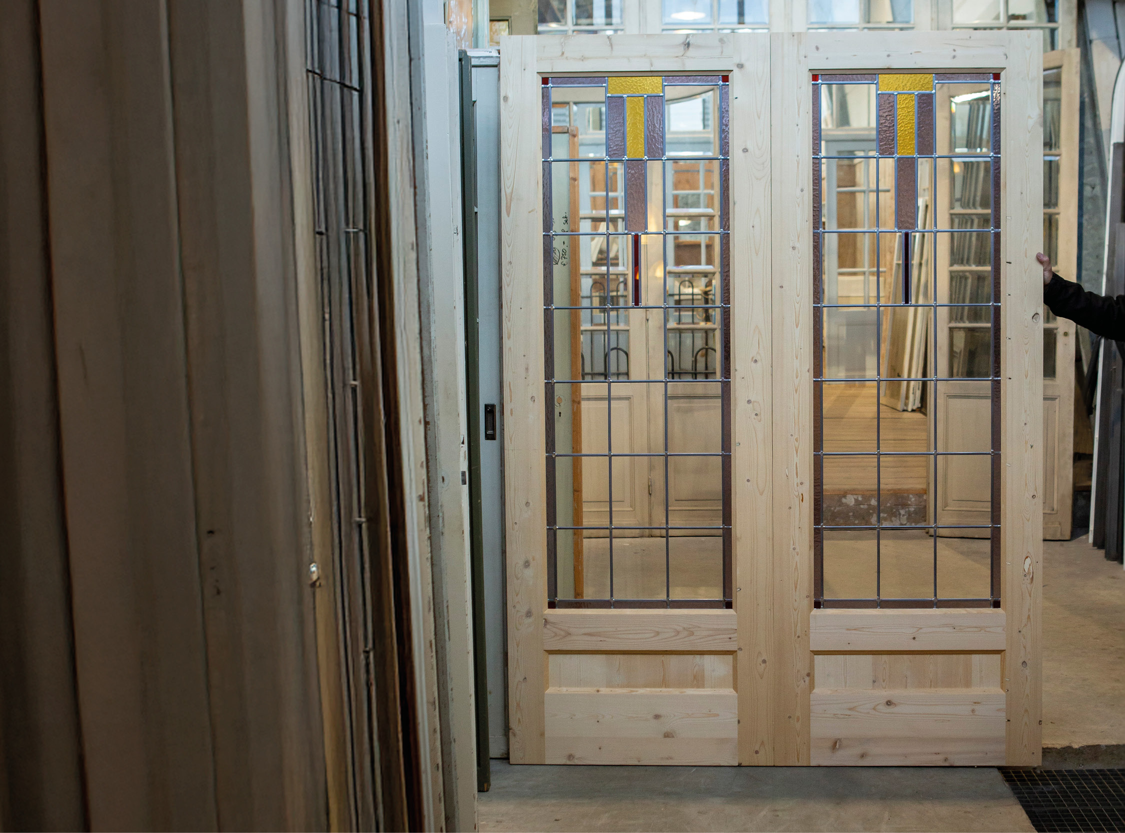 Nieuw Deuren Paneeldeur Schijfdeur kamerdeur Suitedeur Loftdeuren Kastdeur Glas-in-lood