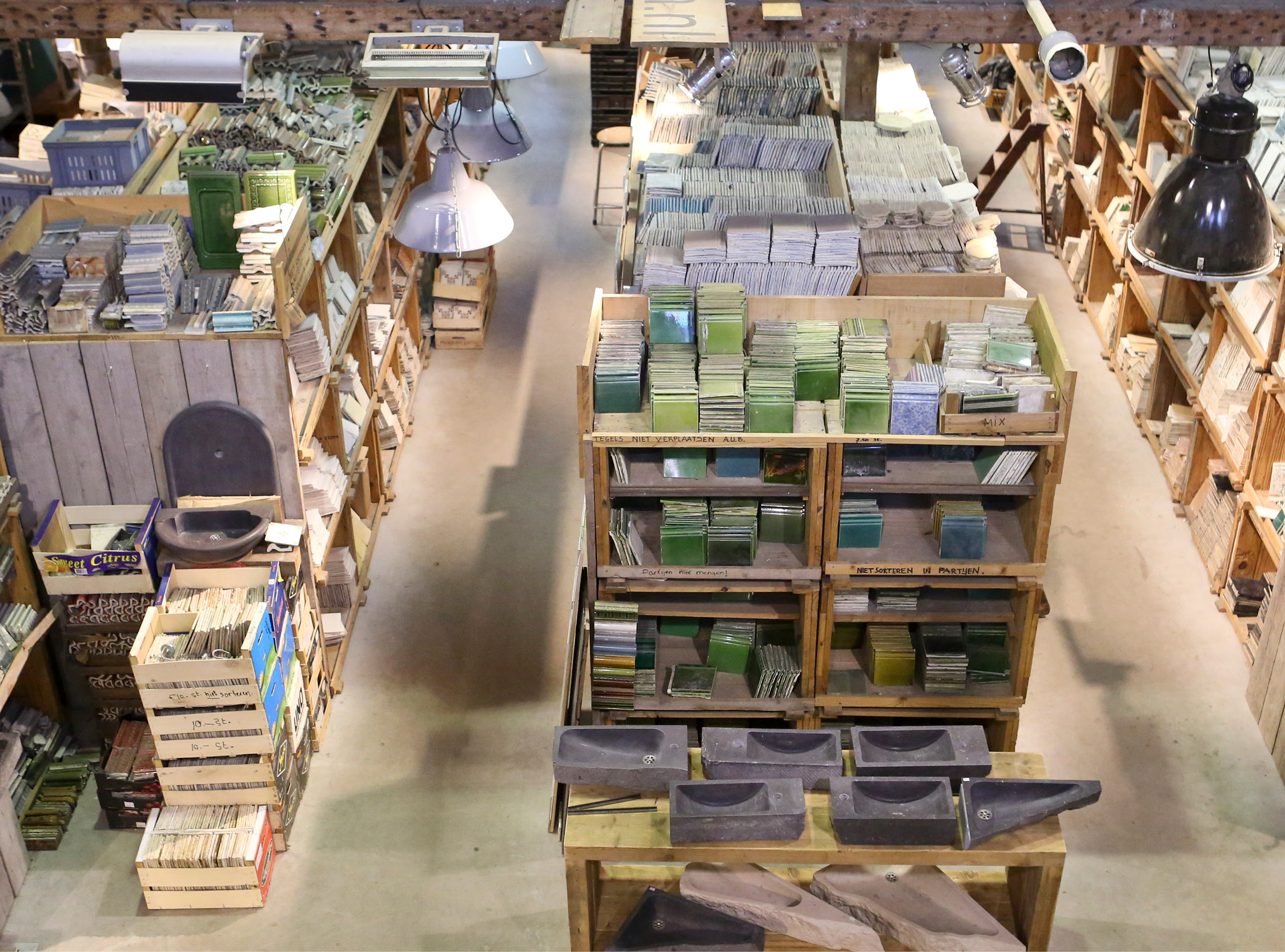 Wandtegels Handgevormde Geglazuurde Handbeschilderd Keramiek Antieke Oude Bouwmaterialen