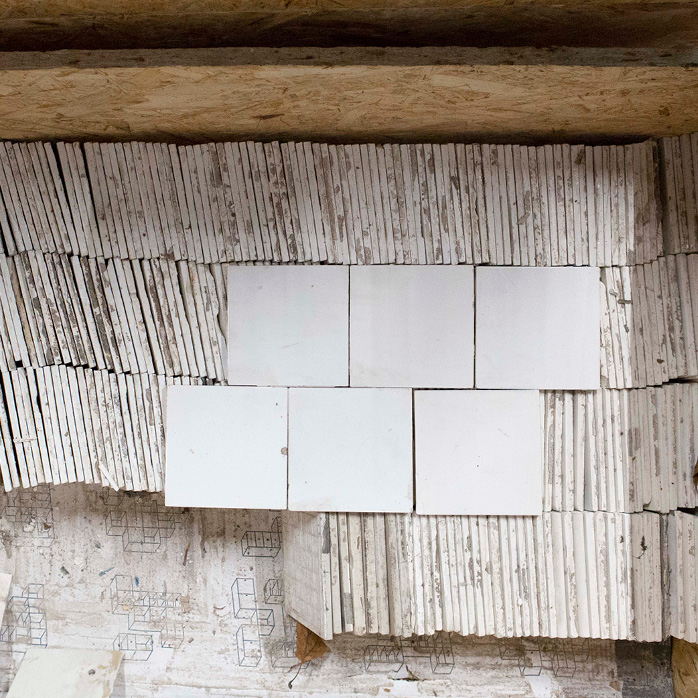 Wandtegels Handgevormde Geglazuurde Handbeschilderd Keramiek Antieke Oude Bouwmaterialen Siertegels